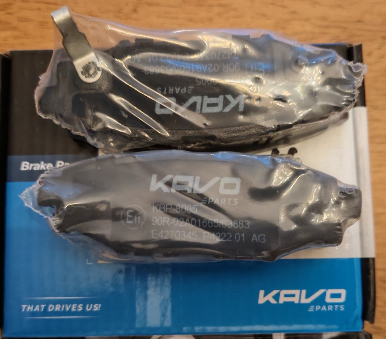 Subaru brake pads rear